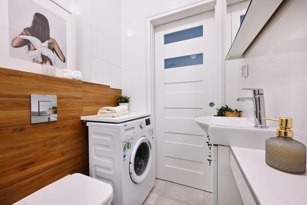 Saska Kepa -Ul. Francuska 2' Min Appartement Warschau Buitenkant foto